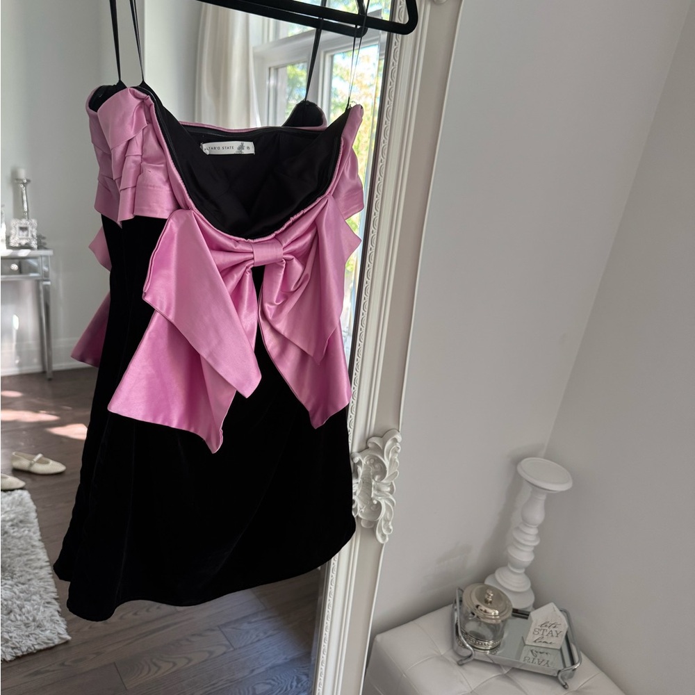 Altar'd State Black and Pink Dress